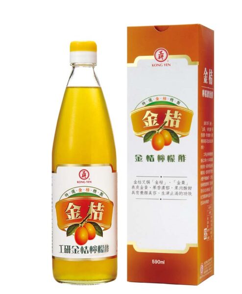 工研金桔檸檬醋590ml